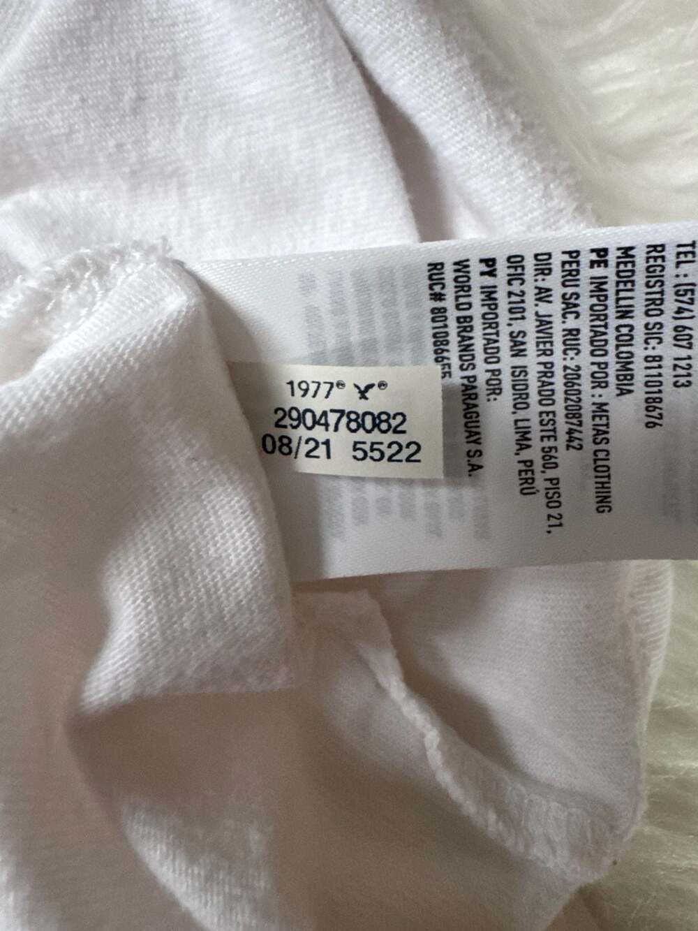 American Eagle Men's Super Soft Long-Sleeve Standard Fit Graphic T-Shirt - Picture 7 of 10
